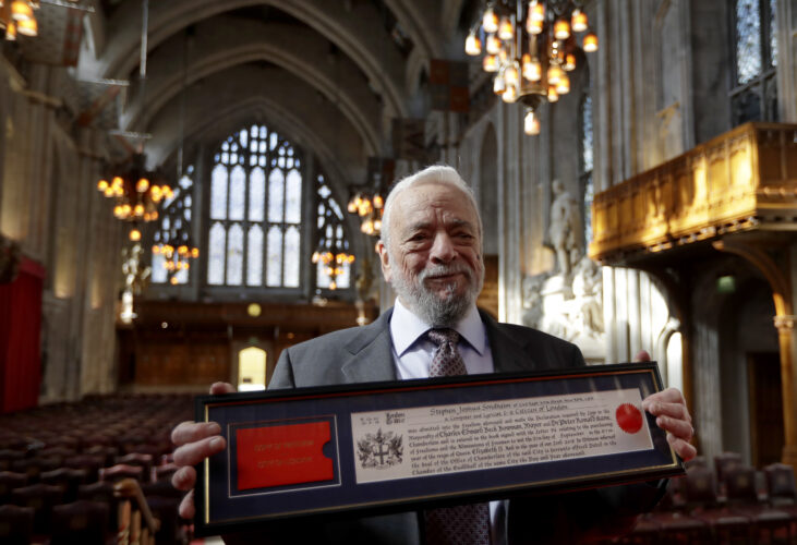 Stephen Sondheim’s papers go  to Library of Congress, offering  a look into a Broadway genius